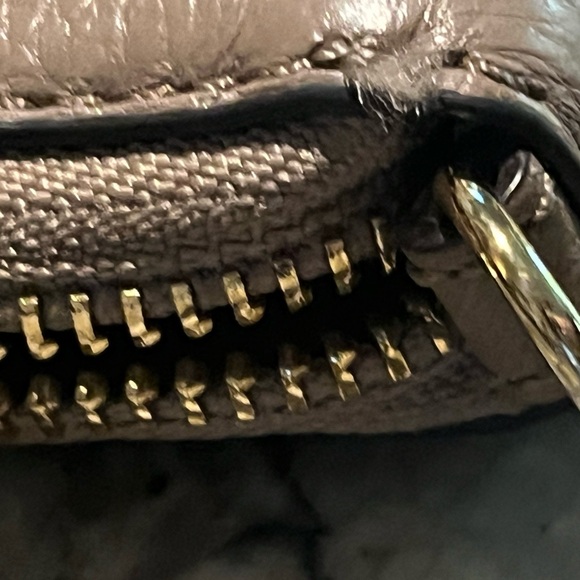 Michael Kors Taupe Leather Wallet - Picture 2 of 11